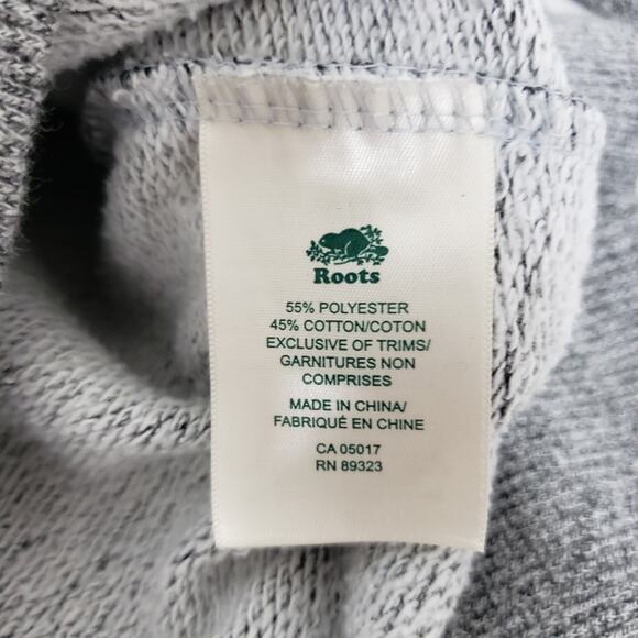 Roots Salt and Pepper Original Kanga Hoodie Sweatshirt Fleece Size XS Unisex - Picture 10 of 10